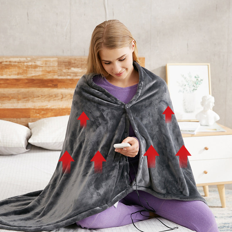 Warmfell™ Fleece USB Heated Shoulder Wrap 150 x 85 cm