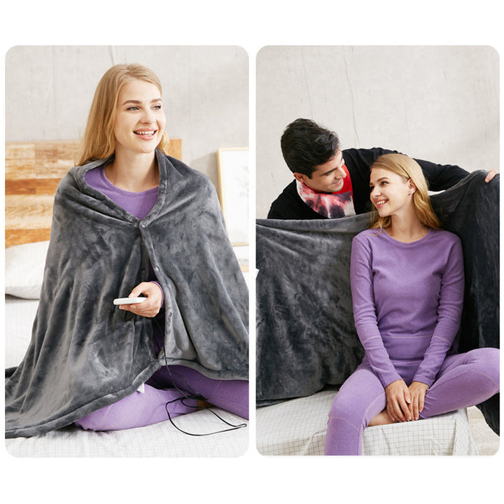 Warmfell™ Fleece USB Heated Shoulder Wrap 150 x 85 cm