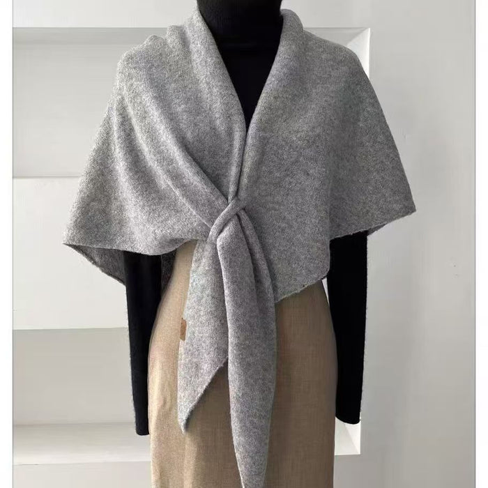 Warmfell Soft Wool Triangle Shawl in 8 Colours