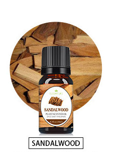 Flame Aroma Diffuser With 10ml Essential Oils, 7 Colour Light