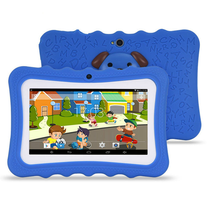 Warmfell 7-inch kids tablet with protective case and stand