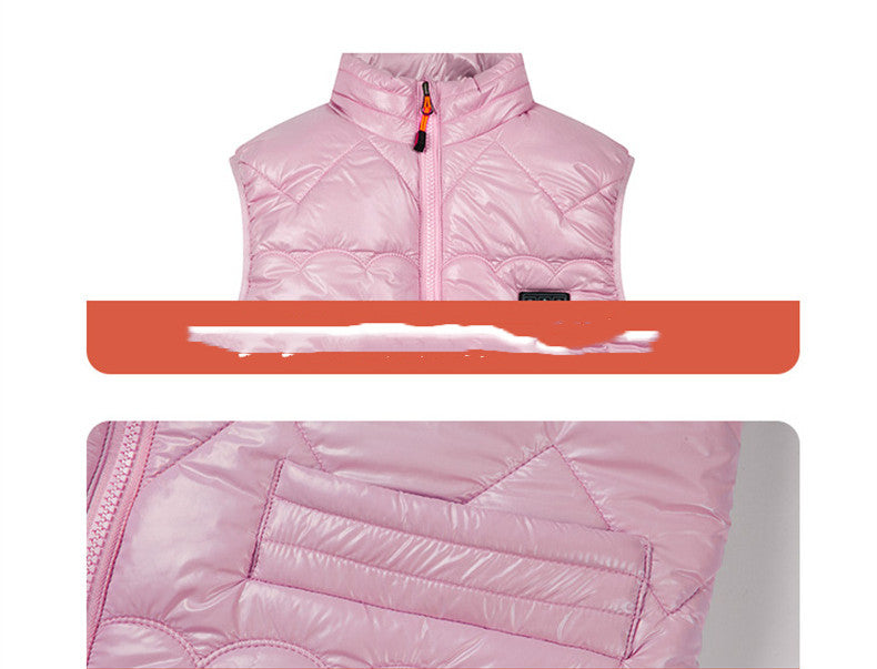Women's Heated Vest With 3 Heat Controls And USB Power
