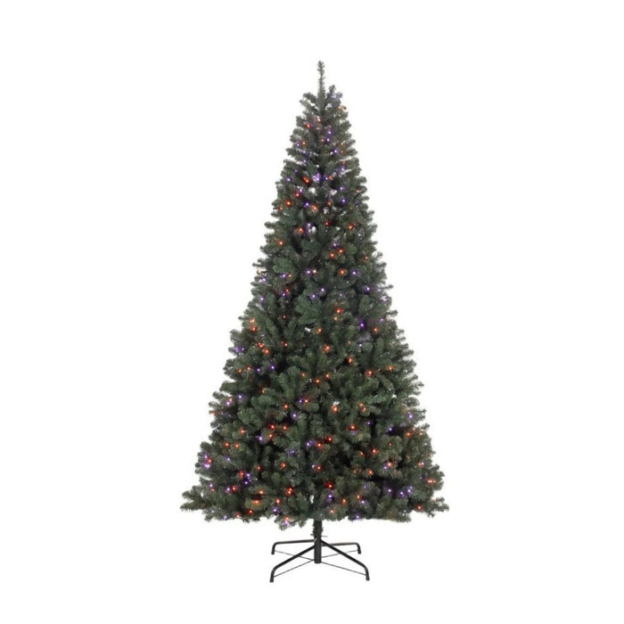 Warmfell Pre-Lit Fir Christmas Tree with 650 RGB LEDs and Remote
