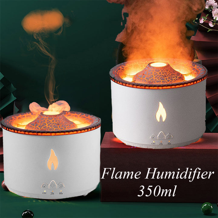 Volcano Flame Diffuser – Jellyfish Smoke Rings and Timer