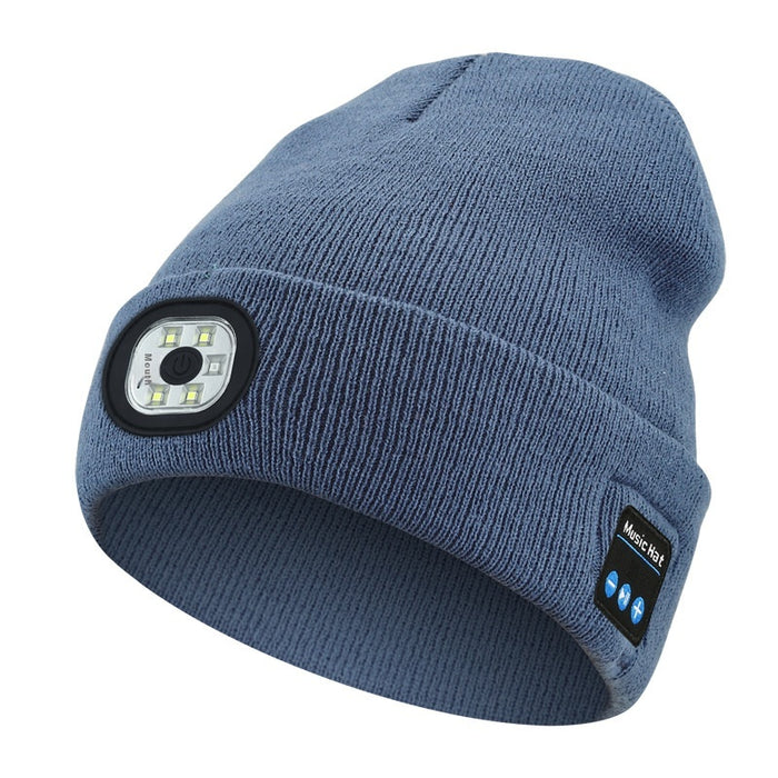 Warmfell LED Light Beanie with Bluetooth Music