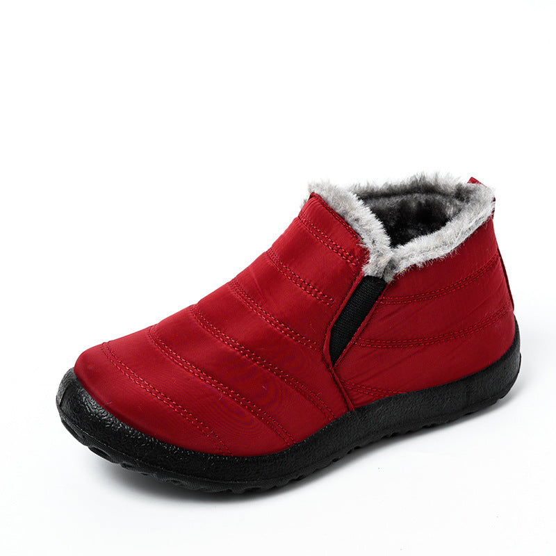 Slip-On Waterproof Unisex Ankle Snow Boots, Lightweight