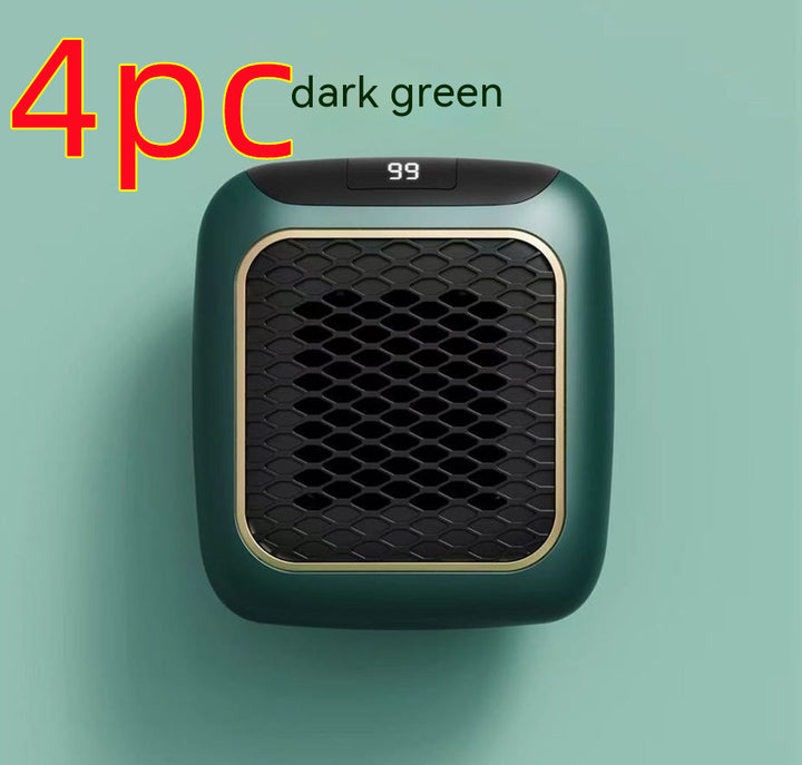 Mini Wall Mounted Fan Heater With 800W PTC Heating