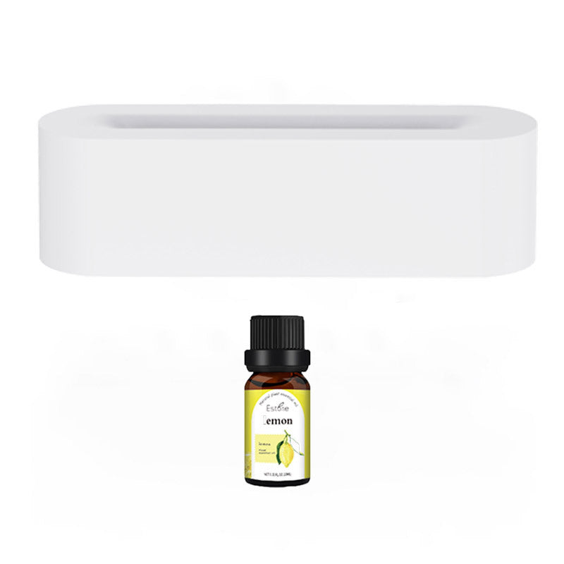 Flame Aroma Diffuser With 10ml Essential Oils, 7 Colour Light