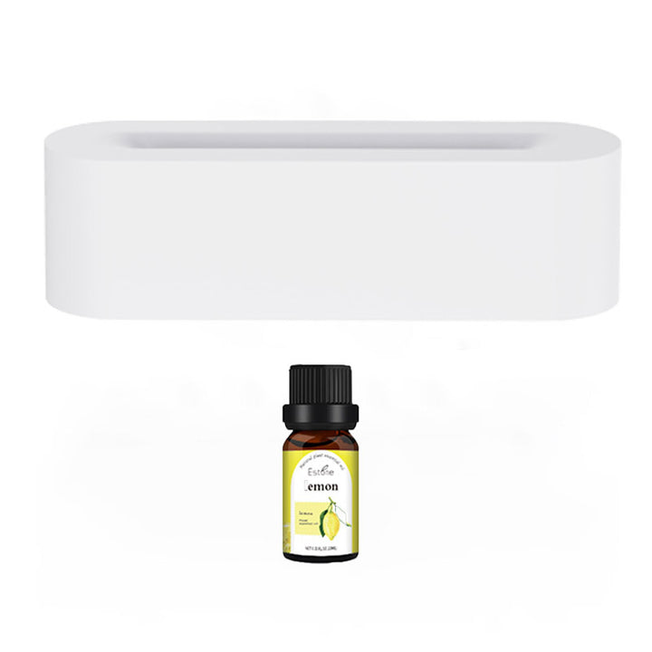 Flame Aroma Diffuser With 10ml Essential Oils, 7 Colour Light