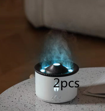 Volcano Flame Diffuser – Jellyfish Smoke Rings and Timer