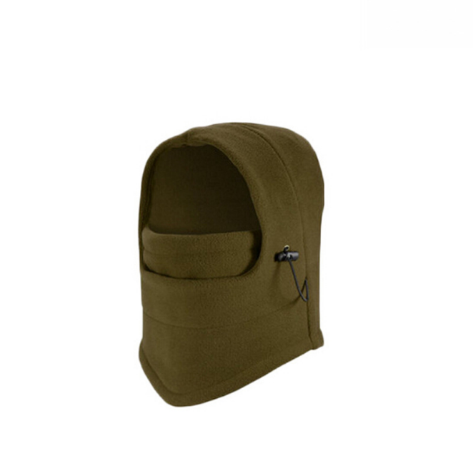 Warmfell 3-in-1 fleece balaclava with drawstring