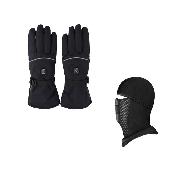 Electric Heated Gloves With 3 Temperature Levels And Warm Velvet