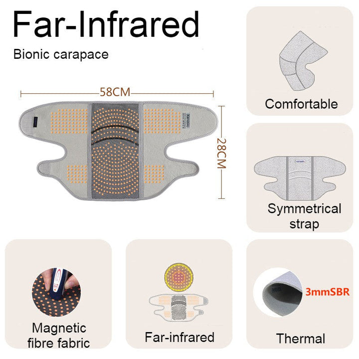 Warmfell™ Thermal Knee Warmers with Fleece Lining and Shell Design