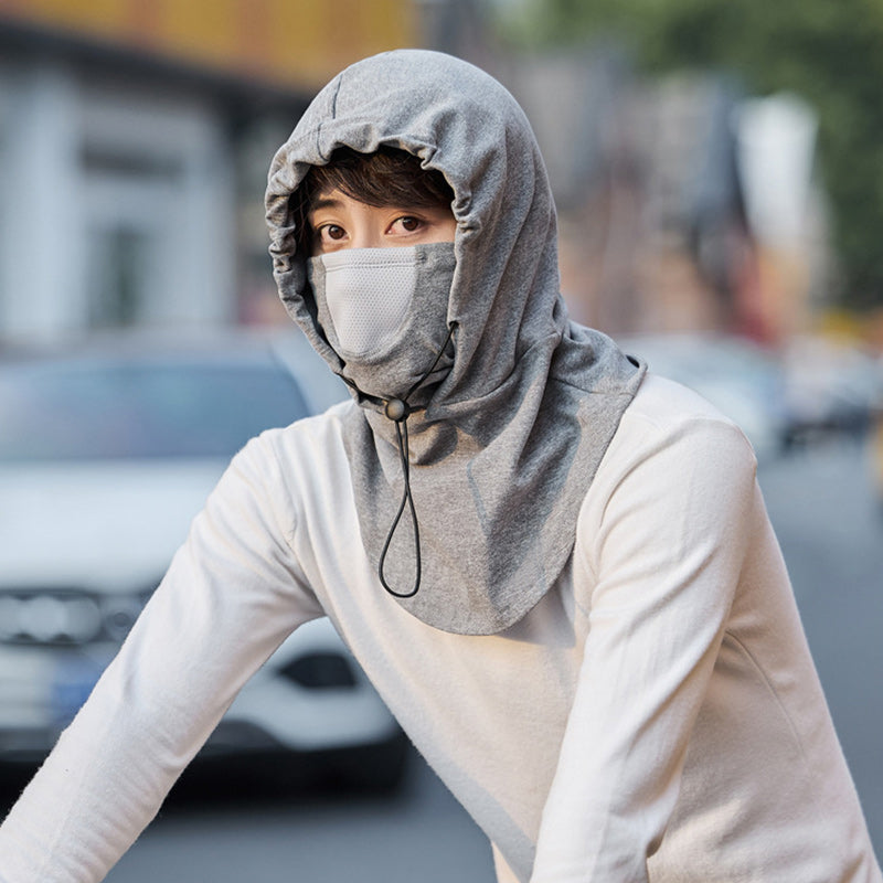 Warmfell™ Hooded Face Mask with Neck Warmer for Cycling and Skiing