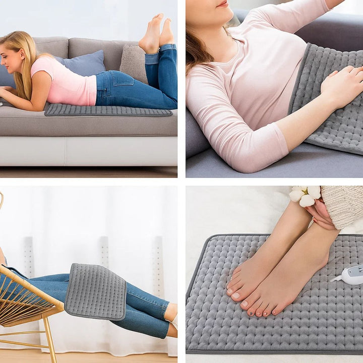Warmfell™ Portable Heating Pad with Adjustable Heat and Auto Shut-Off