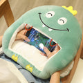 Plush Animal Hand Warmer Pillow With Blanket Inside
