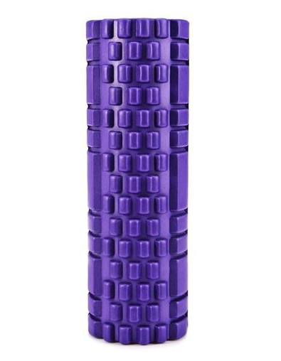 Grid textured foam roller