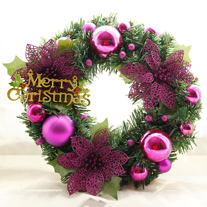 30 cm Christmas wreath for front doors and walls