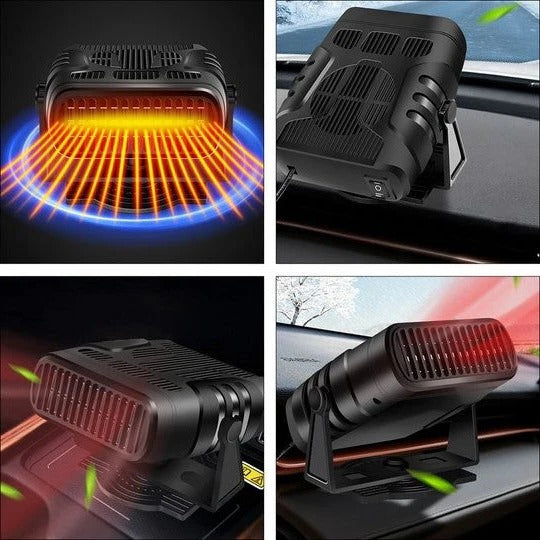 Warmfell™ 12V Car Heater &amp; Cooler with 360° Rotating Base