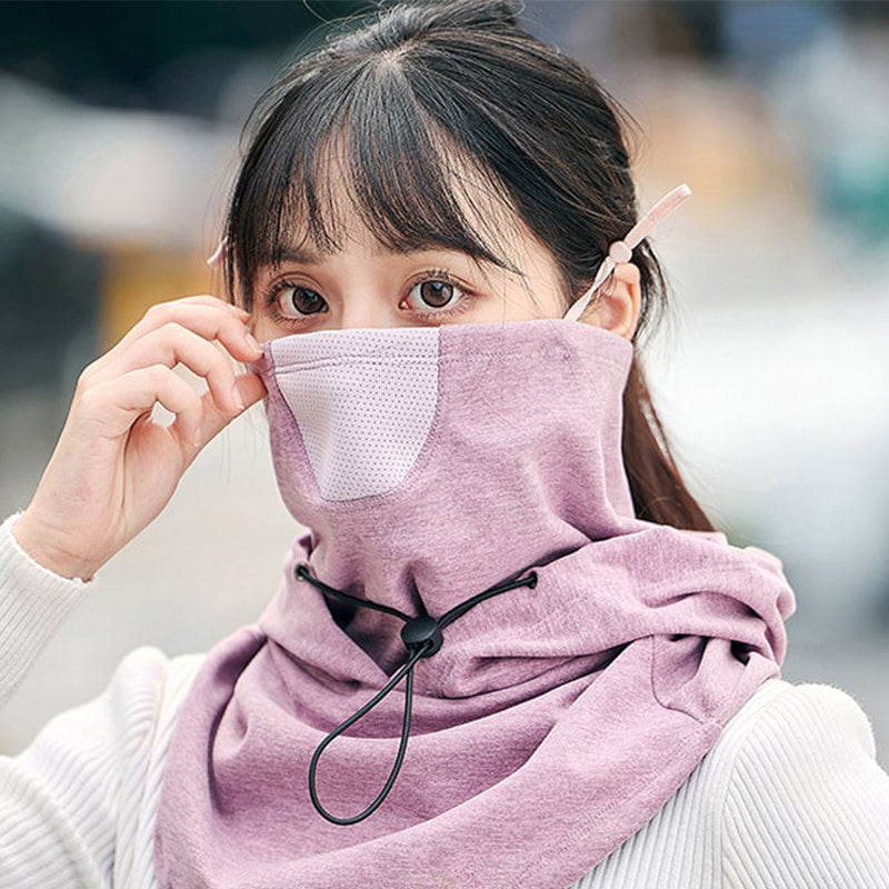 Warmfell™ Hooded Face Mask with Neck Warmer for Cycling and Skiing
