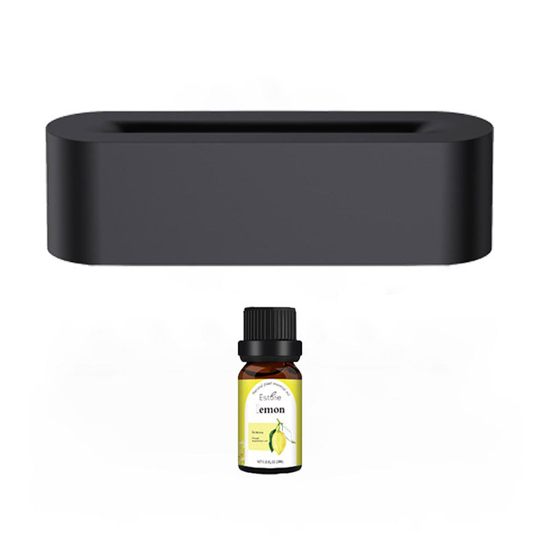 Flame Aroma Diffuser With 10ml Essential Oils, 7 Colour Light