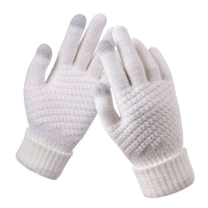 Warmfell Textured Knit Touchscreen Gloves for Everyone