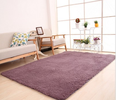 Warmfell Fluffy shaggy rug with anti-slip back