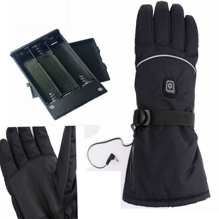 Electric Heated Gloves With 3 Temperature Levels And Warm Velvet