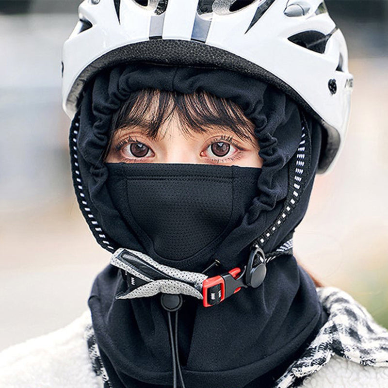 Warmfell™ Hooded Face Mask with Neck Warmer for Cycling and Skiing