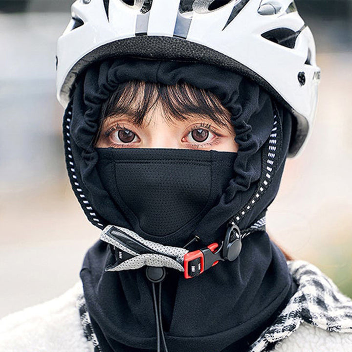 Warmfell™ Hooded Face Mask with Neck Warmer for Cycling and Skiing