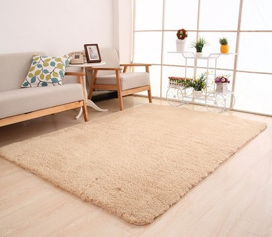 Warmfell Fluffy shaggy rug with anti-slip back