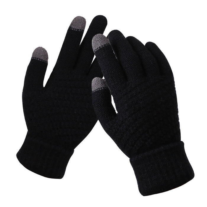 Warmfell Textured Knit Touchscreen Gloves for Everyone