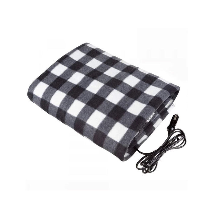 Warmfell™ 12V Car Heated Blanket in Soft Fleece
