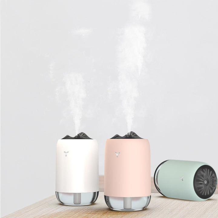 Magic Flame Humidifier And Mini Aroma Diffuser For Desk Or Car