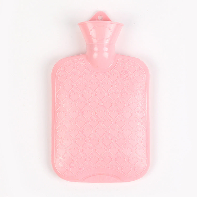 Water Filled Hot Water Bottle In Clear PVC, 1 Or 2 Litres