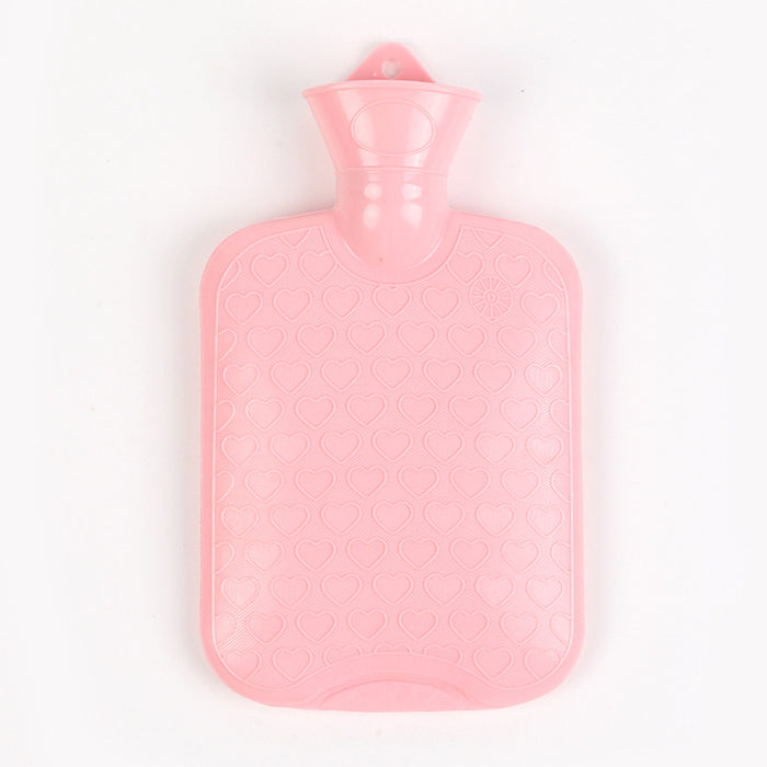Warmfell Clear PVC hot water bottle in 1 or 2 litres, soft and flexible