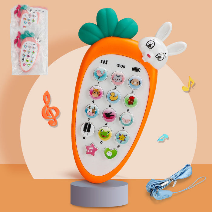 Warmfell Baby toy phone with music and sound buttons