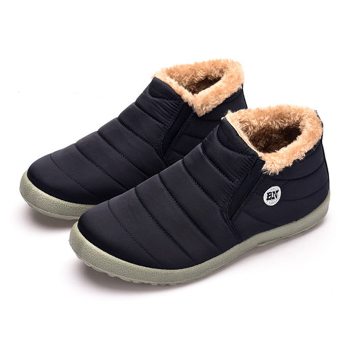 Slip-On Waterproof Unisex Ankle Snow Boots, Lightweight