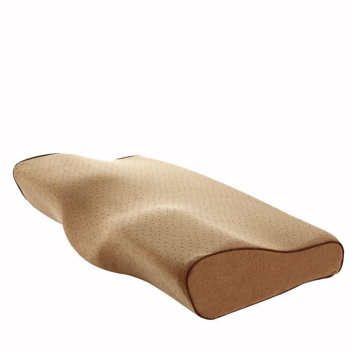 Warmfell Contour memory foam pillow with two height edges
