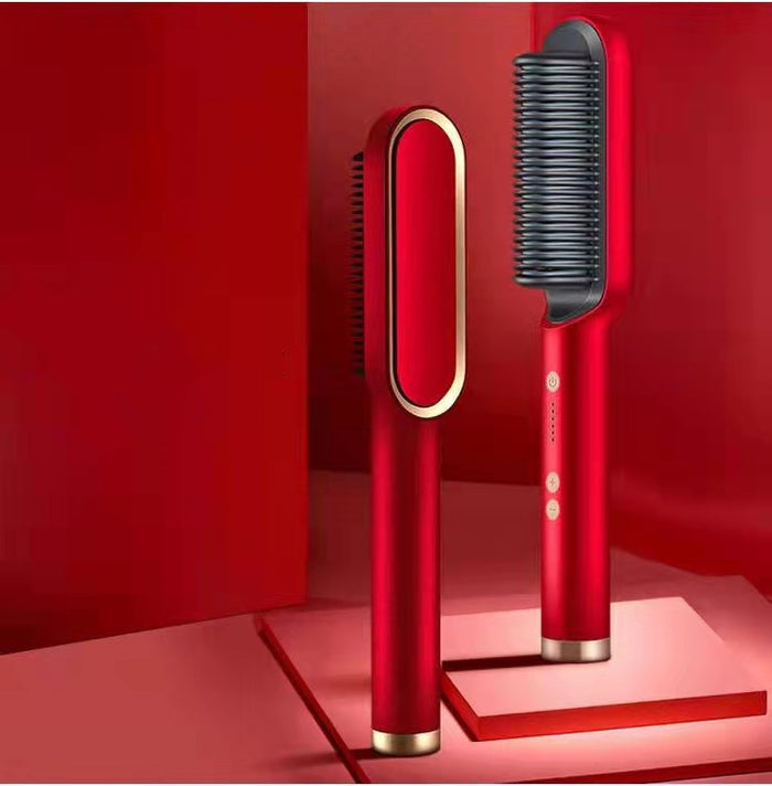 Warmfell 2-in-1 hot comb for straightening and soft waves