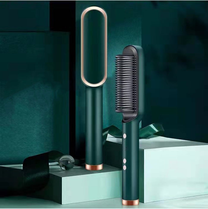Warmfell 2-in-1 hot comb for straightening and soft waves