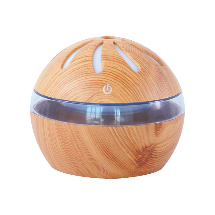 Wooden Windmill Humidifier Aroma Diffuser With USB Power