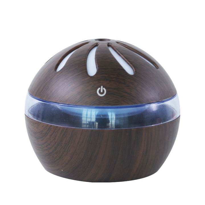 Wooden Windmill Humidifier Aroma Diffuser With USB Power
