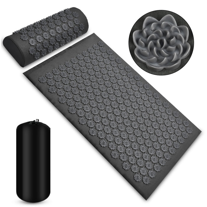 Warmfell Acupressure mat and pillow set with travel bag