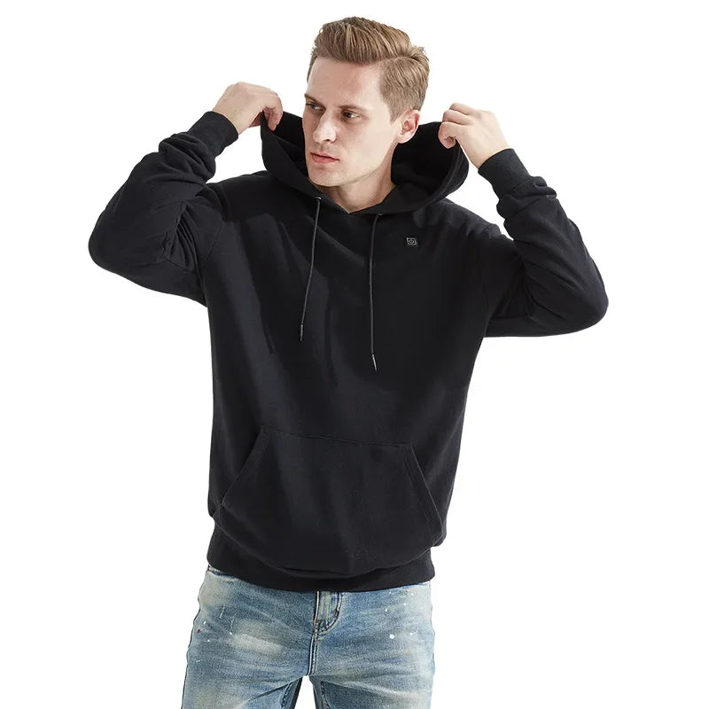 USB Heated Jacket for Outdoors, Lightweight Heating Hoodie