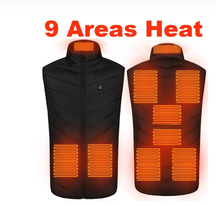 Heated Vest for Men and Women, Smart Electric Heating Gilet