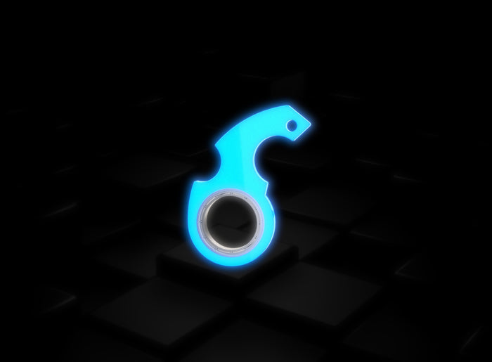 Warmfell Fidget spinner keyring with bottle opener