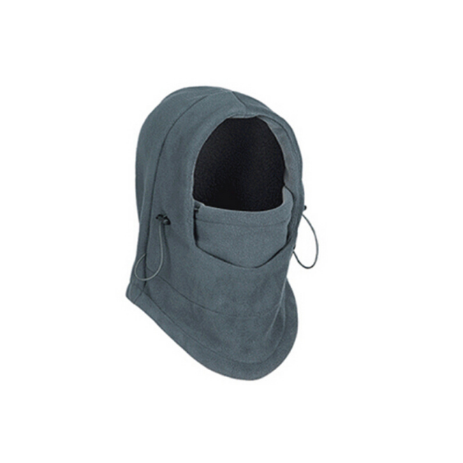 Warmfell 3-in-1 fleece balaclava with drawstring