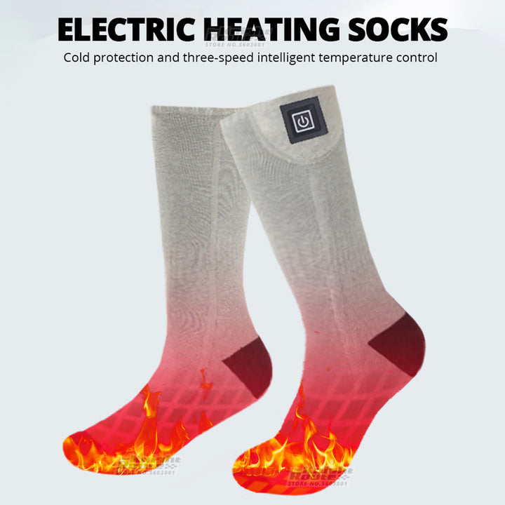 Rechargeable Electric Heated Socks For Cold Feet