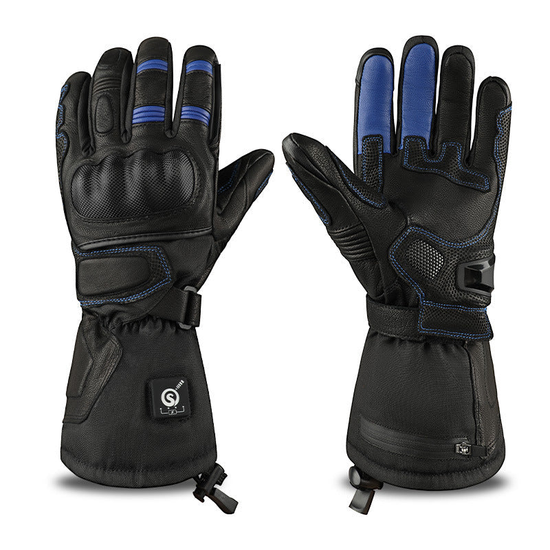 Warmfell™ Windproof Heated Cycling Gloves With Fleece Lining